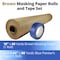 Idl Packaging 18 x 60 yd Masking Paper and 1 1/2 x 60 yd Painters Masking Tape Set of 1 Each for Covering GPH-18, 4463-112 - alternate 3